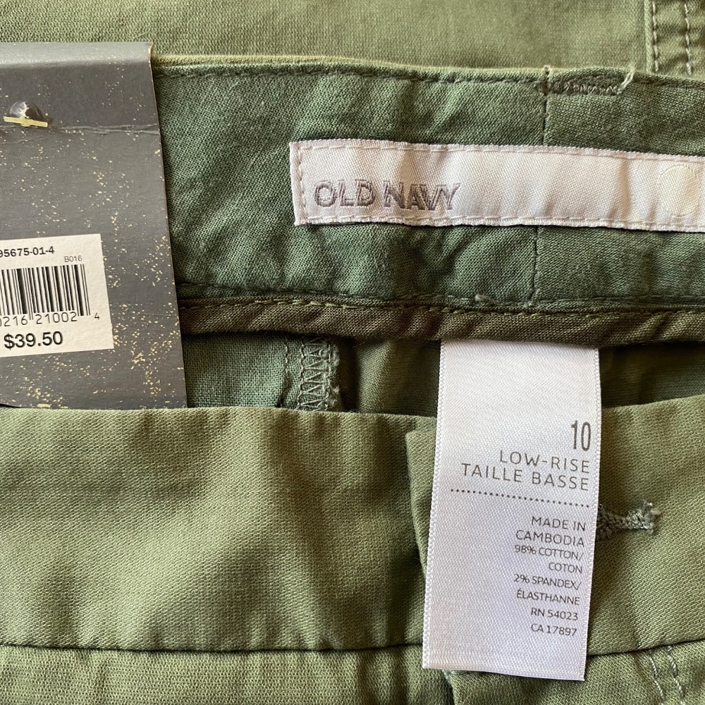 💚 Old Navy “The Diva” Low Rise Pants – Trendy Green 💚 - Picture 5 of 5